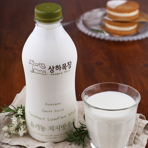 유기농 저지방 750ml x 8개 (4주 배달)